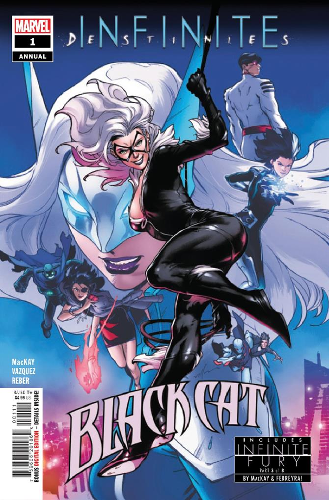 Black Cat Annual # 1 membawa Felicia Hardy ke dalam Tak Terbatas 