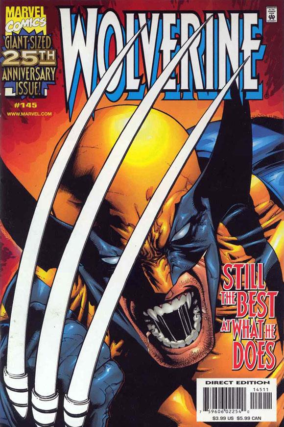 Wolverine # 145 "bone claw" variant