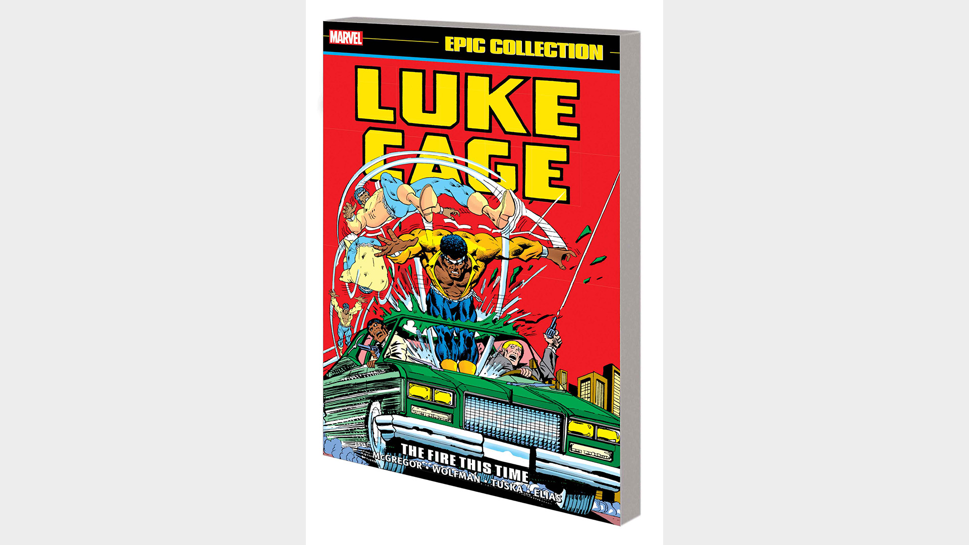 مجموعة Luke Cage Epic: The Fire هذه المرة TPB