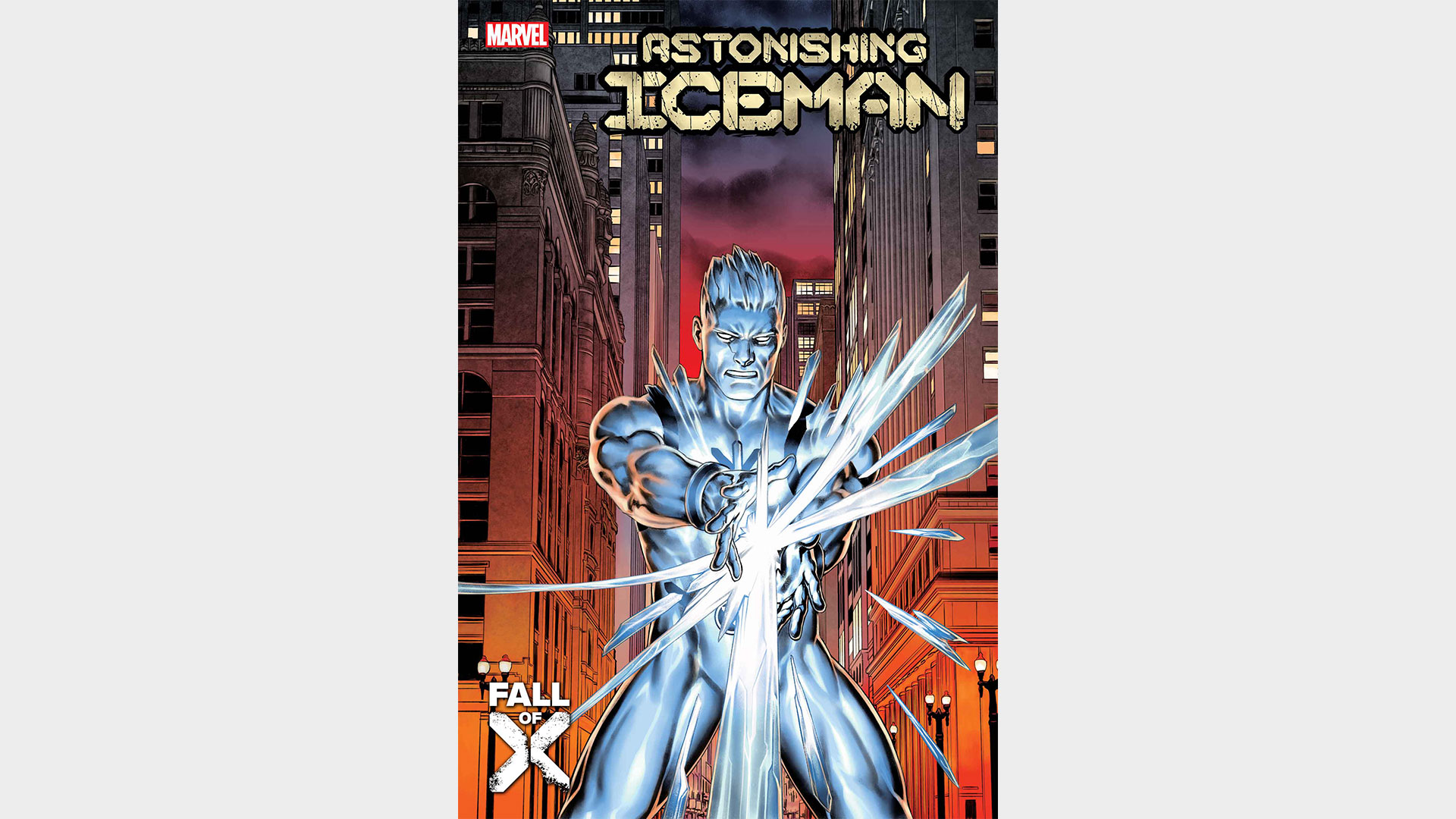 Astonishing Iceman #2 borító