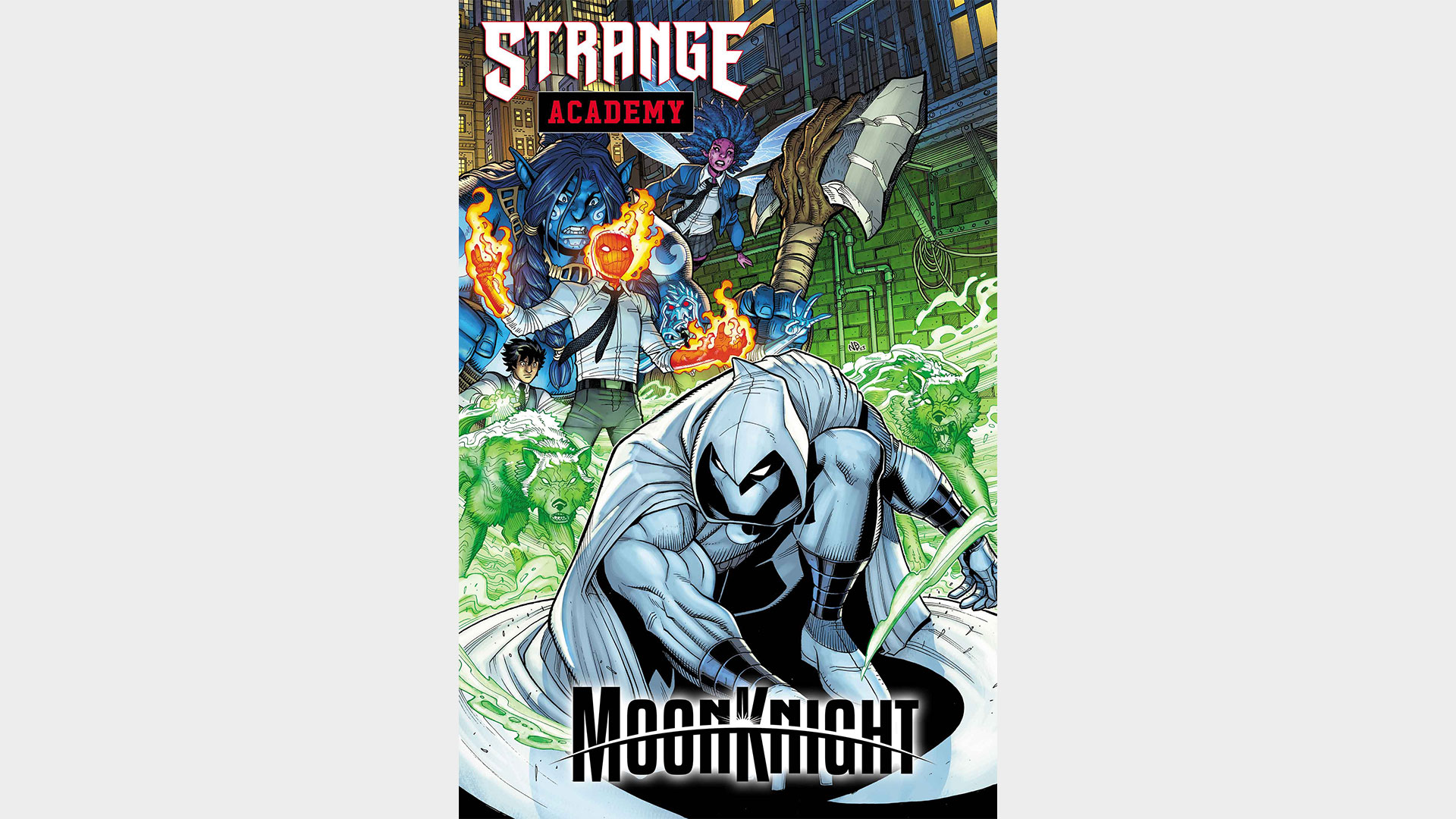 Couverture de Strange Academy Moon Knight #1