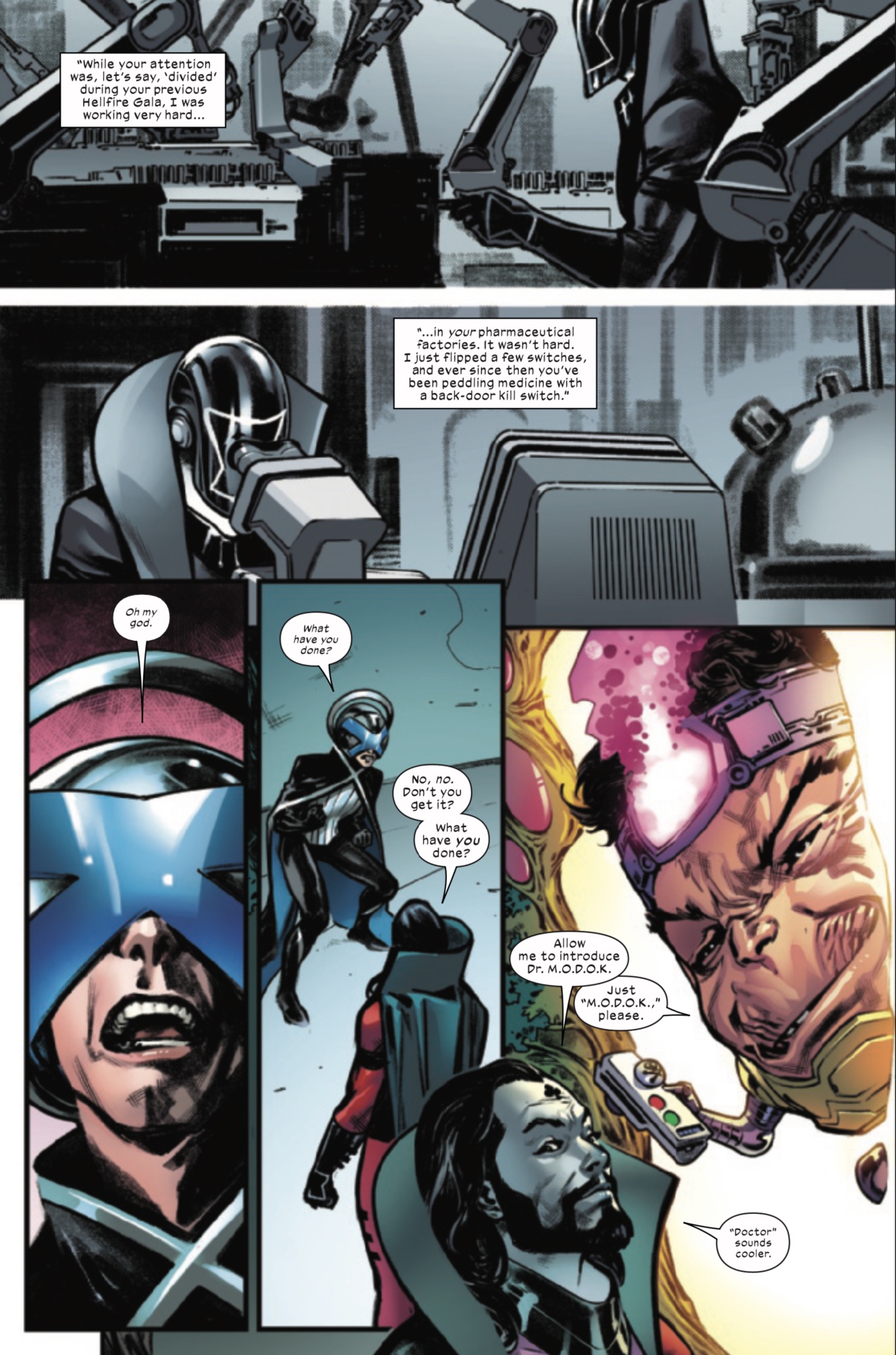 X-Men: A Pokoltűz Gála 2023 belsőépítészet