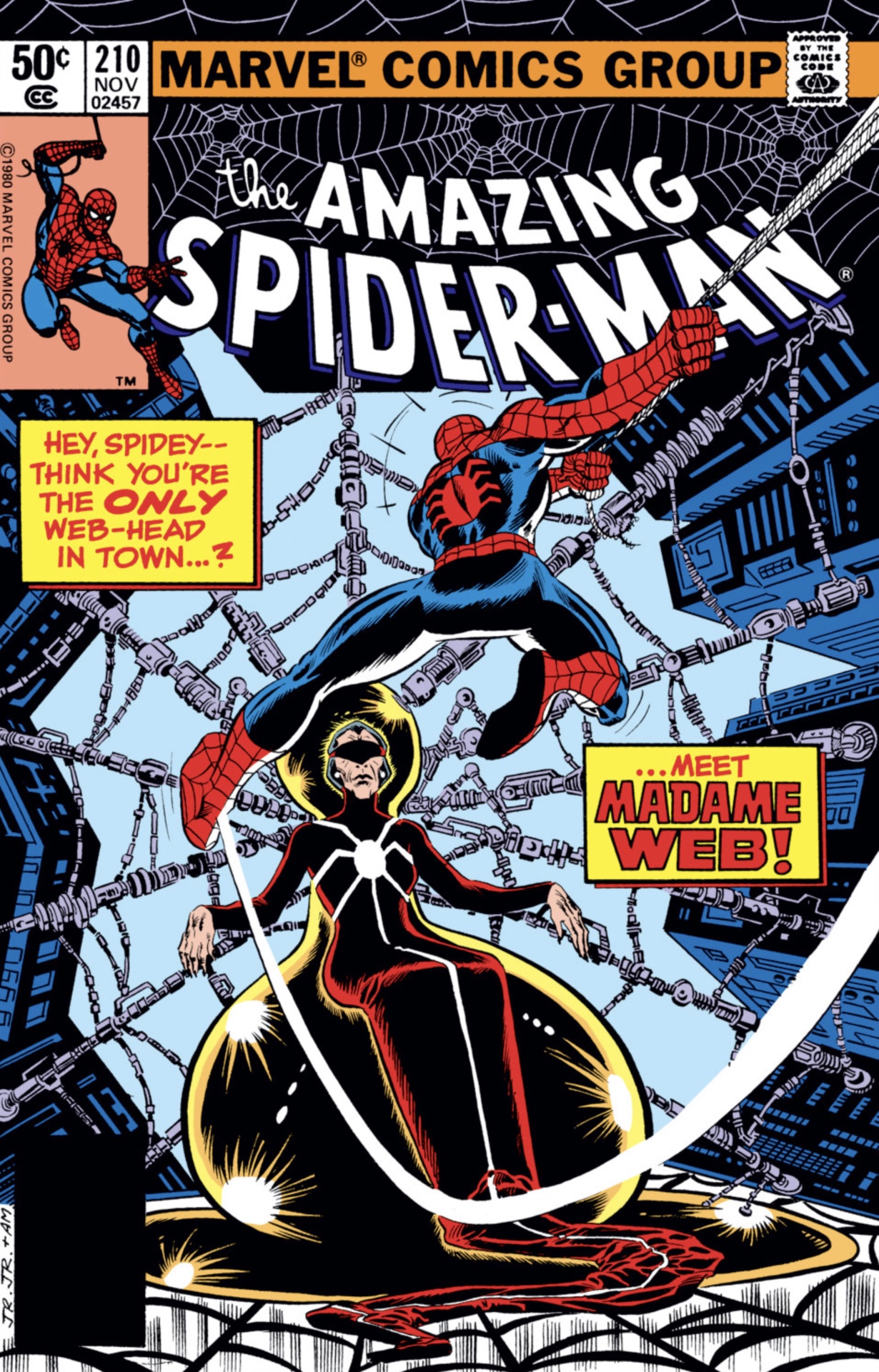 Amazing Spider-Man #210 obálka