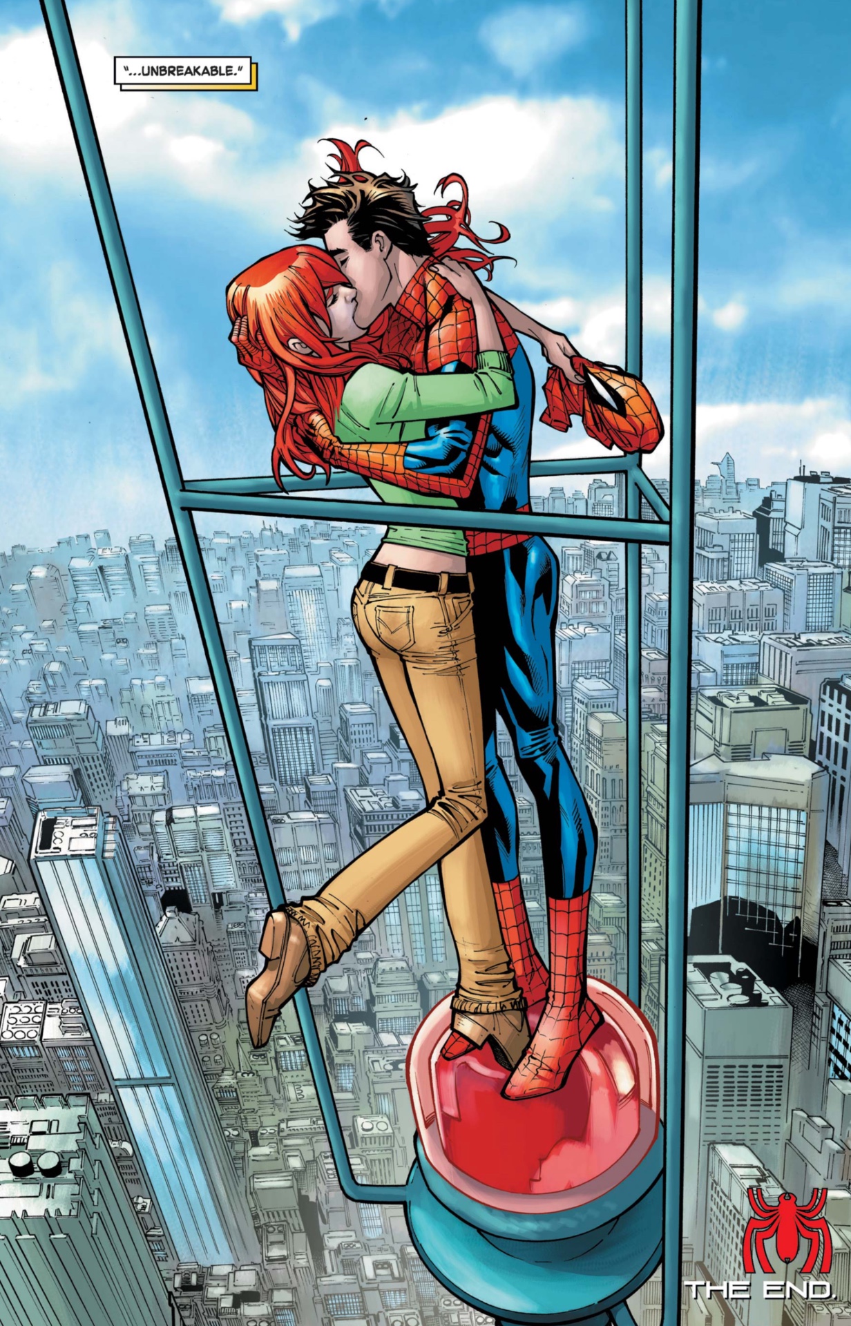 Peter Parker och Mary Jane Watson i Marvel Comics
