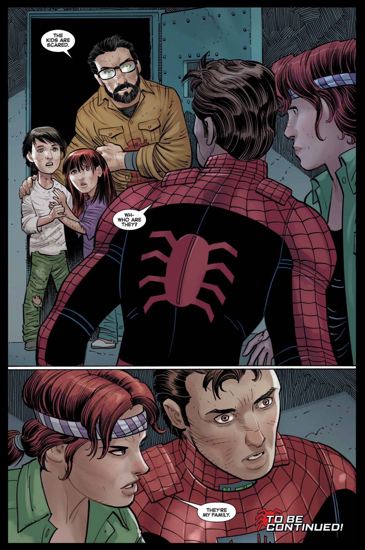 Peter Parker și Mary Jane Watson în Marvel Comics