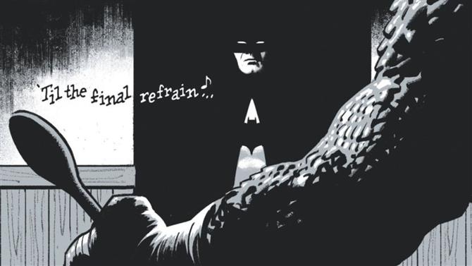 Batman: Black and White # 1 art