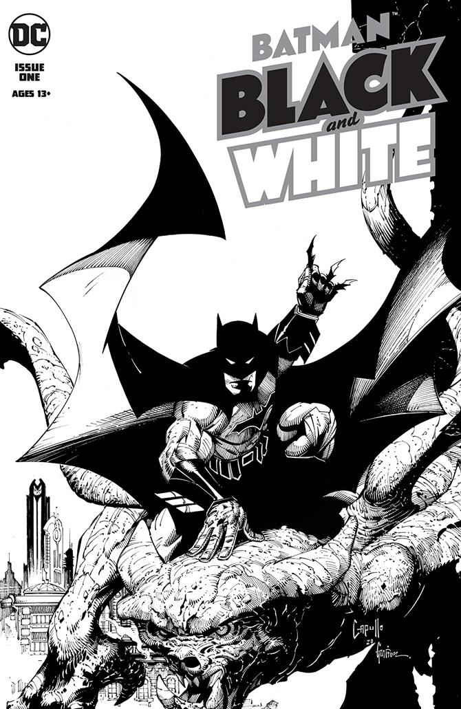 Batman: Black and White # 1 art