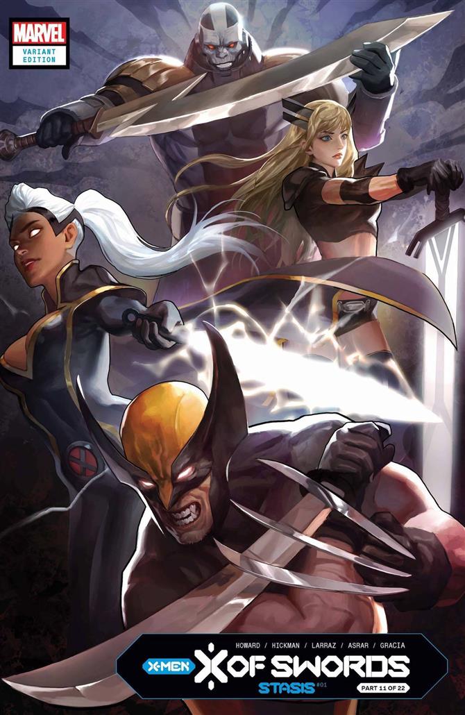 سيوف أراكو وكراكوا يتجمعون في X Of Swords Stasis 1 Preview الألعاب والأفلام والتلفزيون الذي تحب