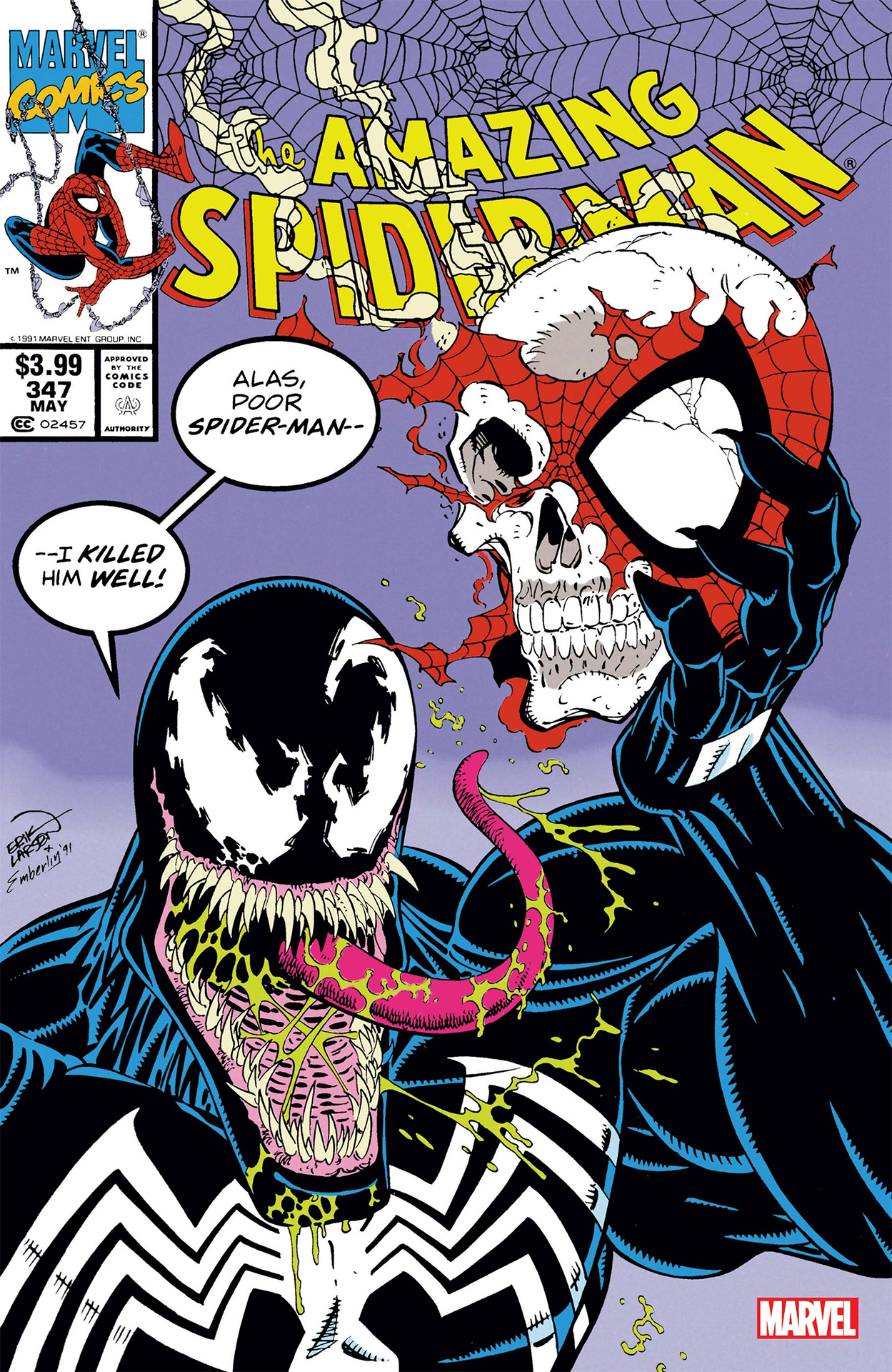 Amazing Spider-Man #347 Titelbild