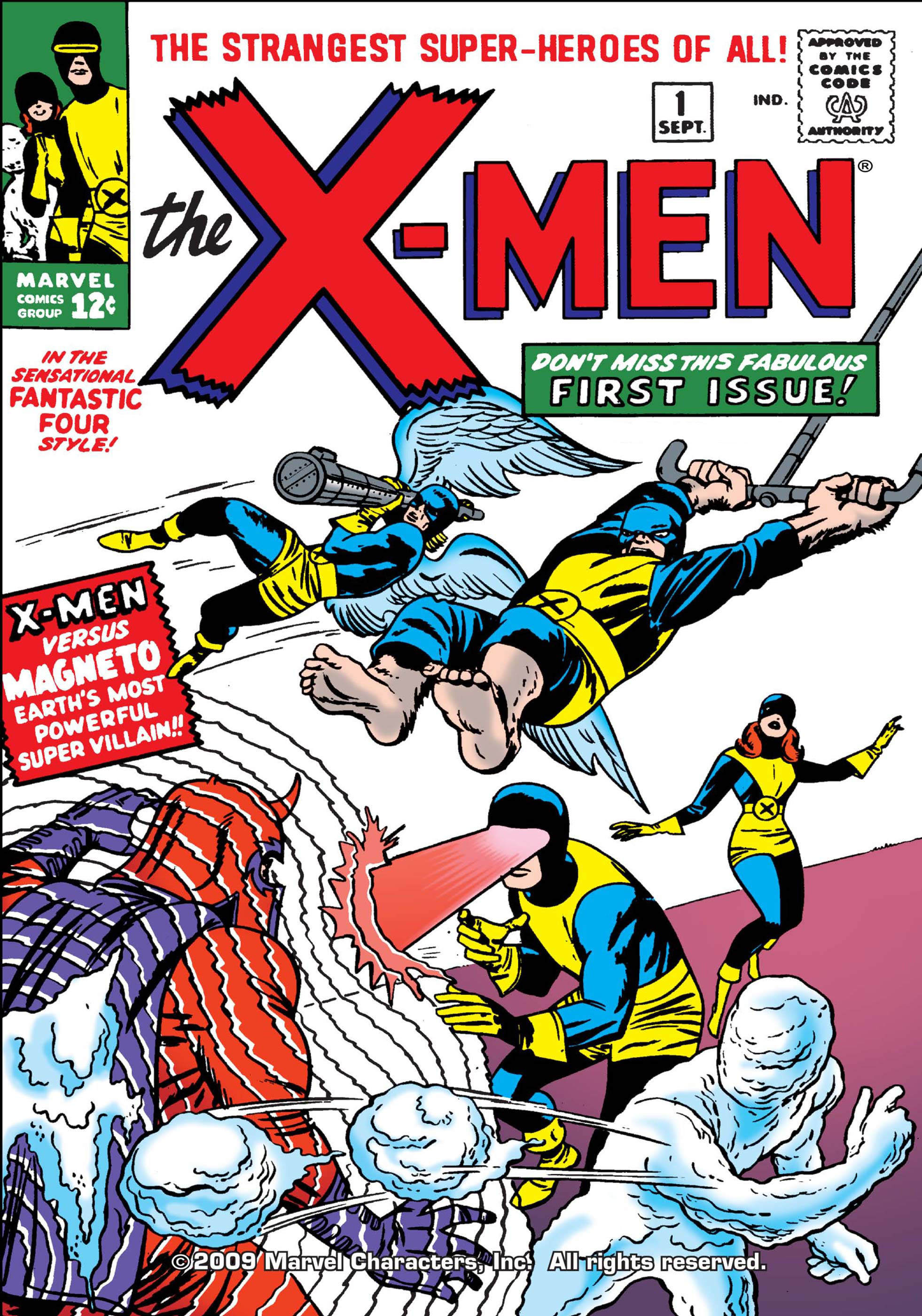De cover voor X-Men #1