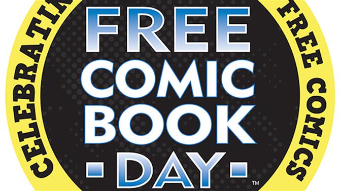 Бесплатный логотип Дня комиксов 2021