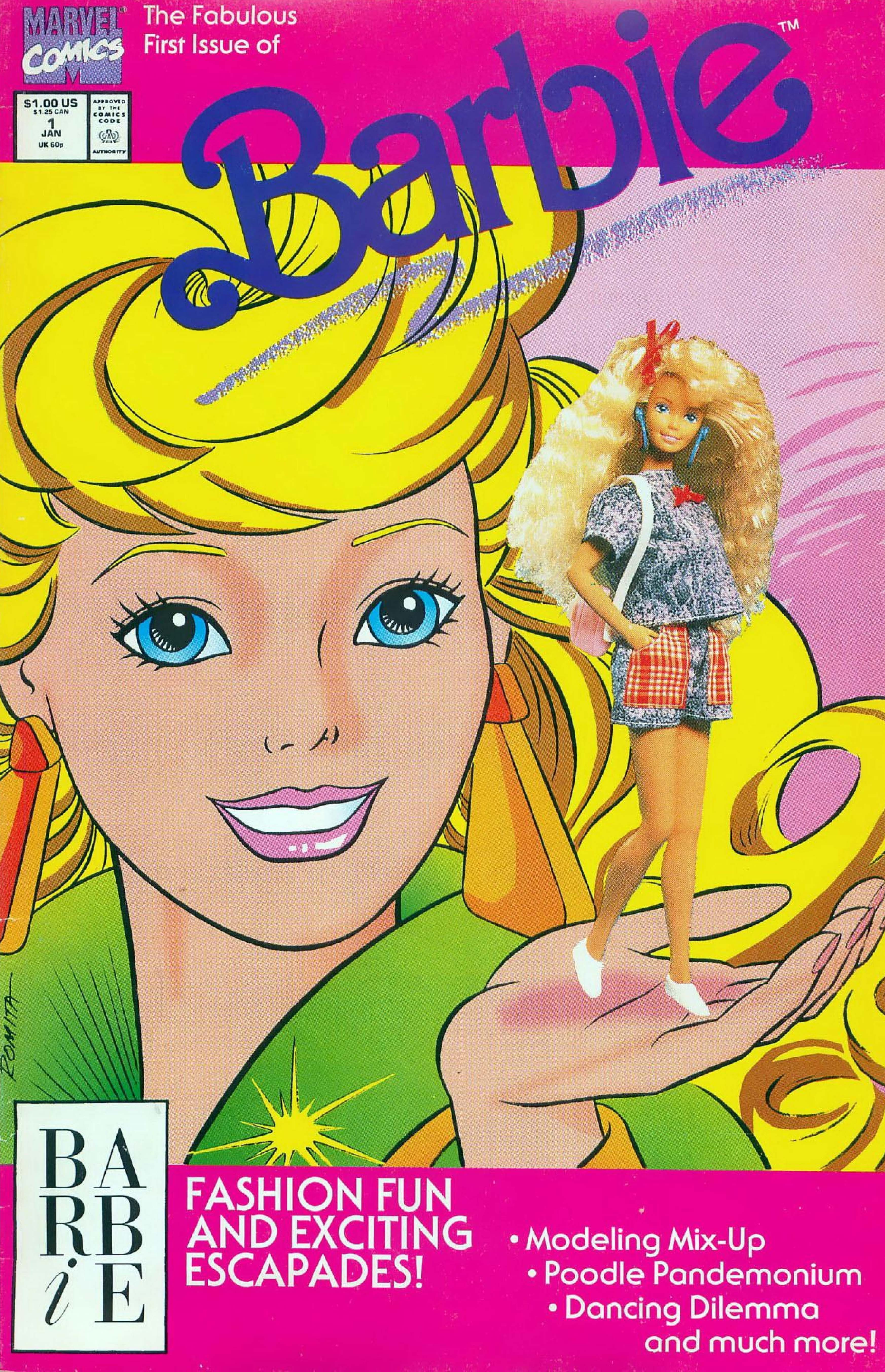 Omslaget til Barbie #1.