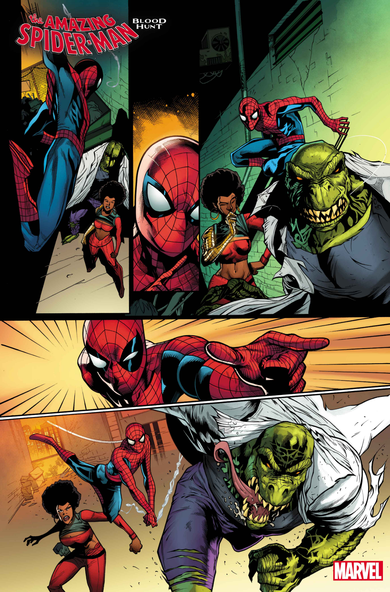 Spider-Man المذهل: مطاردة الدم #1