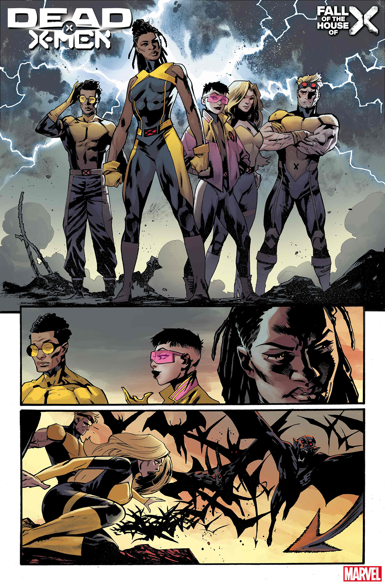 ميت X-Men الفنون الداخلية