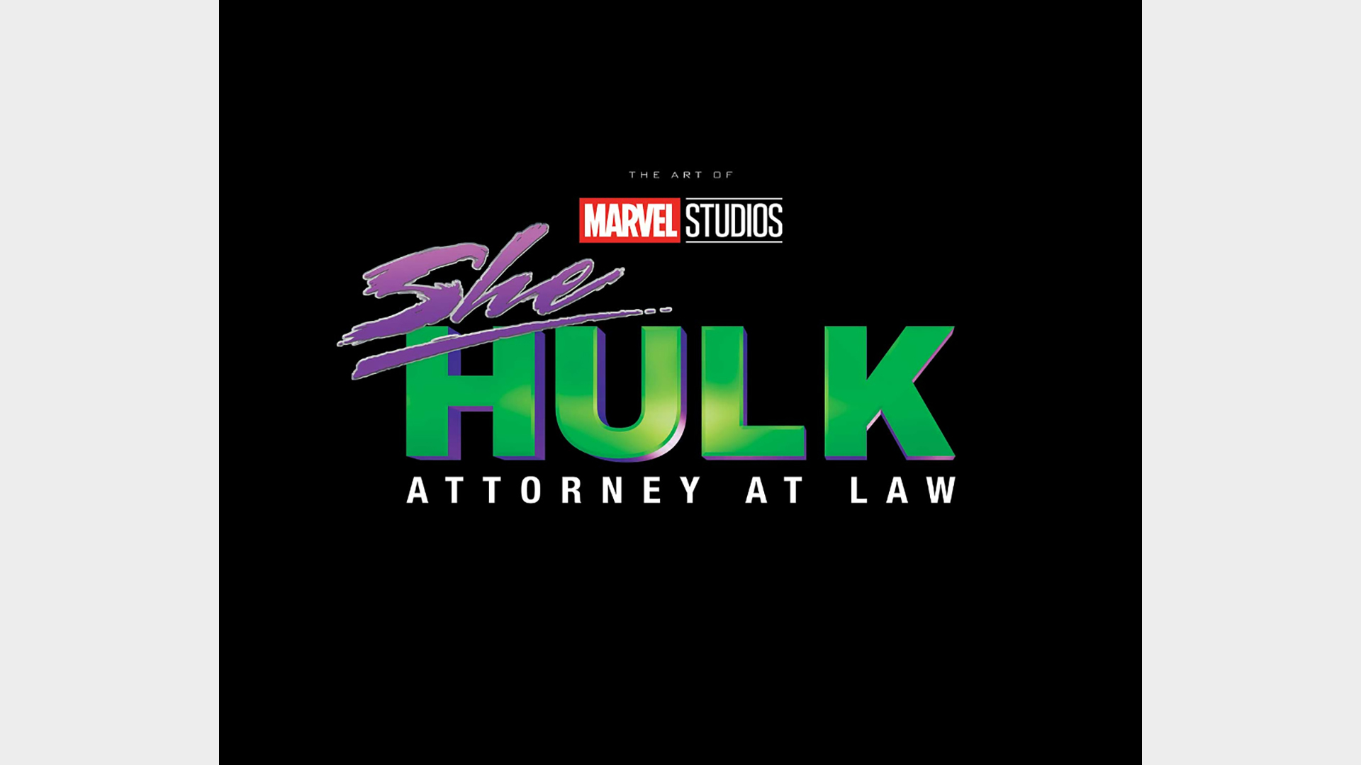 Marvel Studios 'She-Hulk: محامي في القانون-فن السلسلة HC