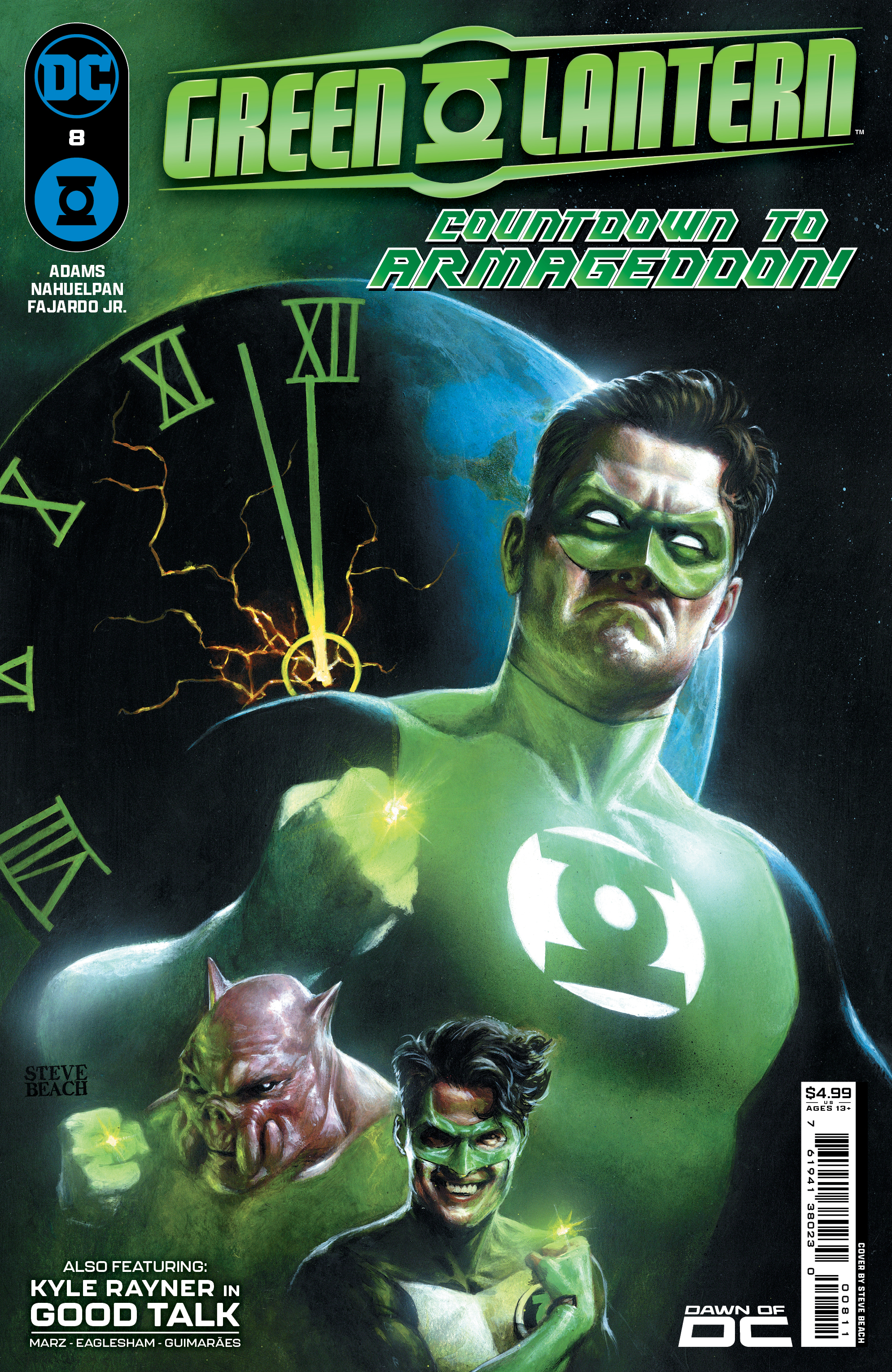 Kunst aus Green Lantern #8