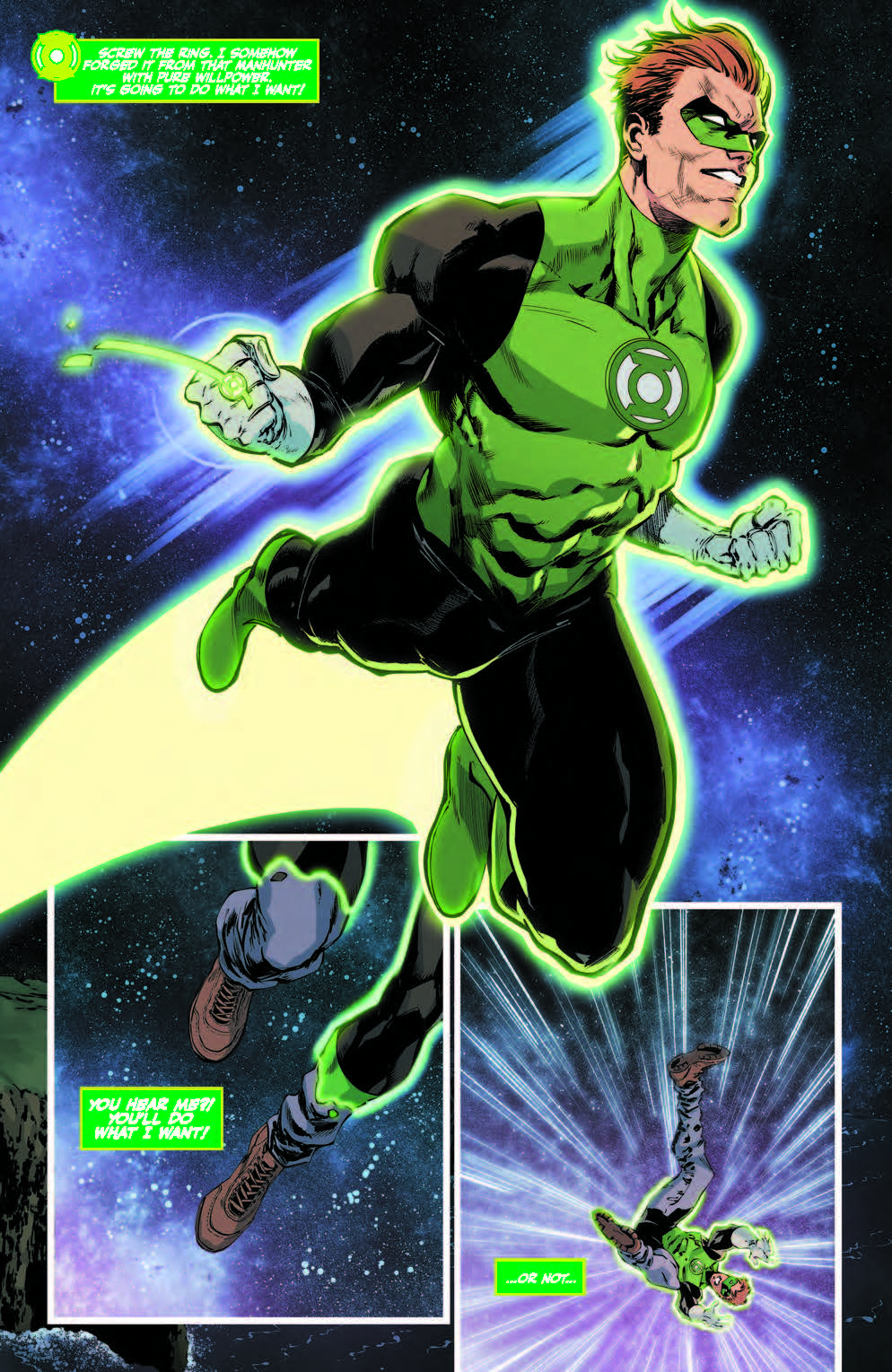 Artykuł z Green Lantern #8