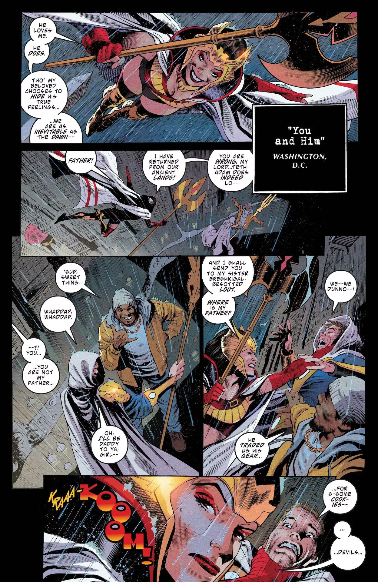 صفحة داخلية من Black Adam #12.
