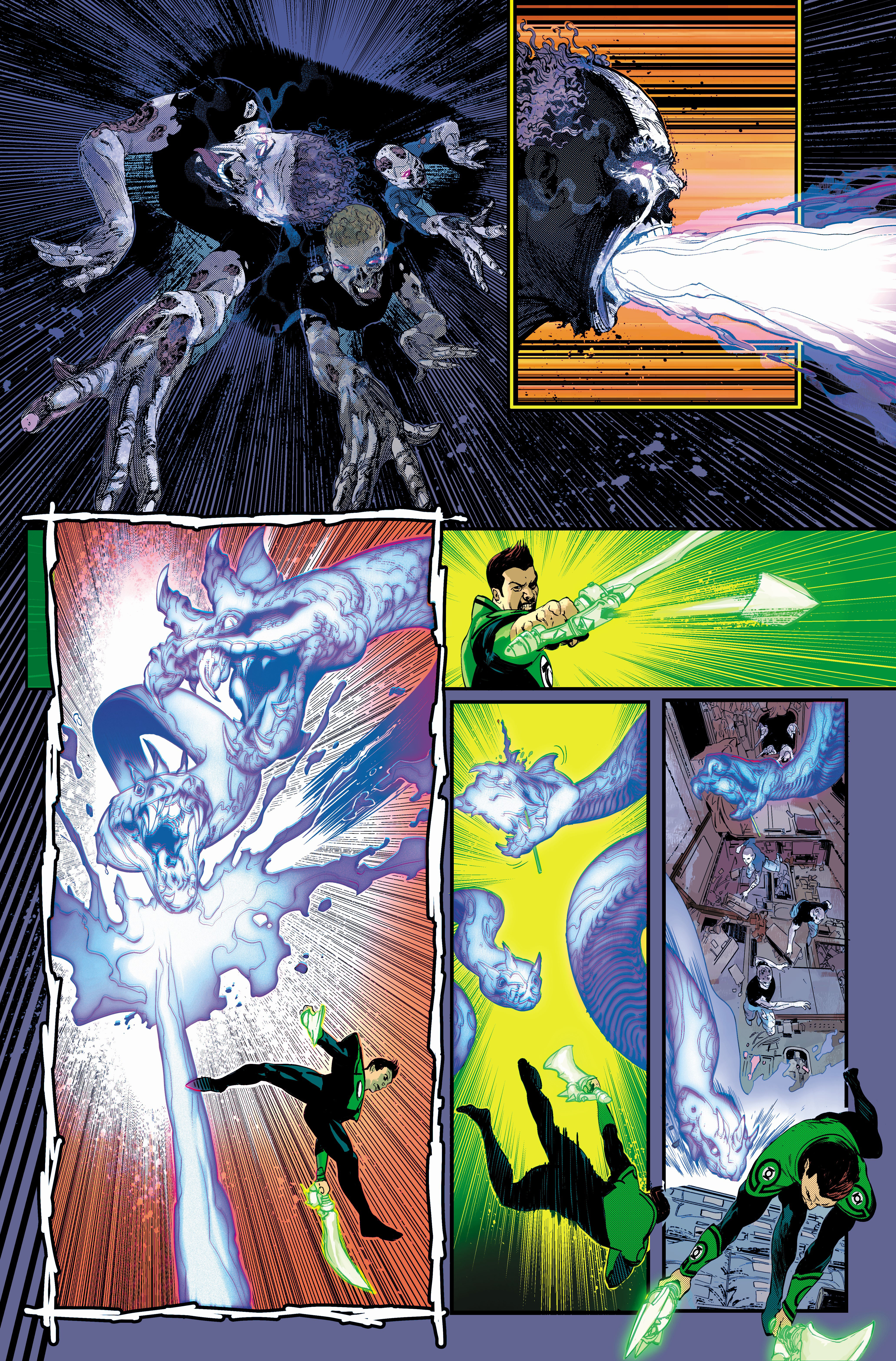 Obrázky z Green Lantern: War Journal #1