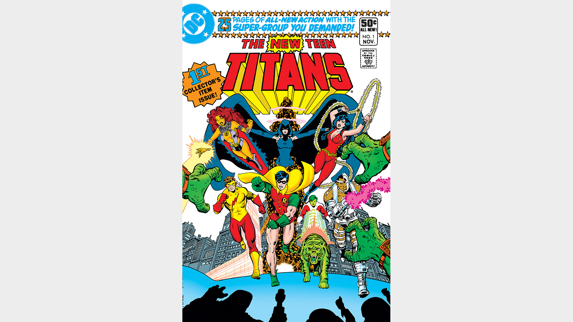 THE NEW TEEN TITANS #1 FAKSIMILE EDITION