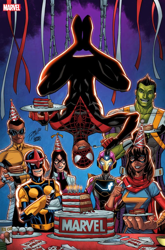 Miles Morales Organiza Una Fiesta Por El Cumplea Os De Marvel Los Juegos Pel Culas Tv Que