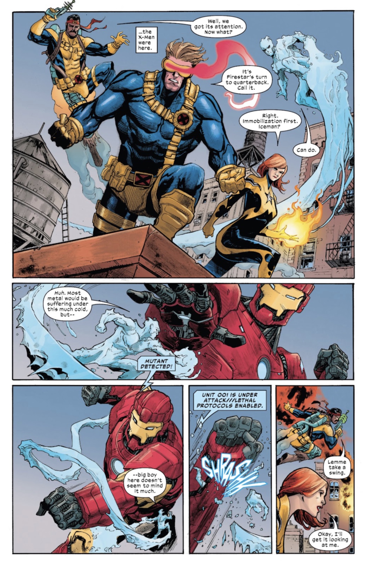 X-Men #25 صفحة