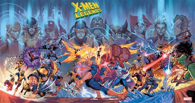Fundas entrelazadas de X-Men Legends