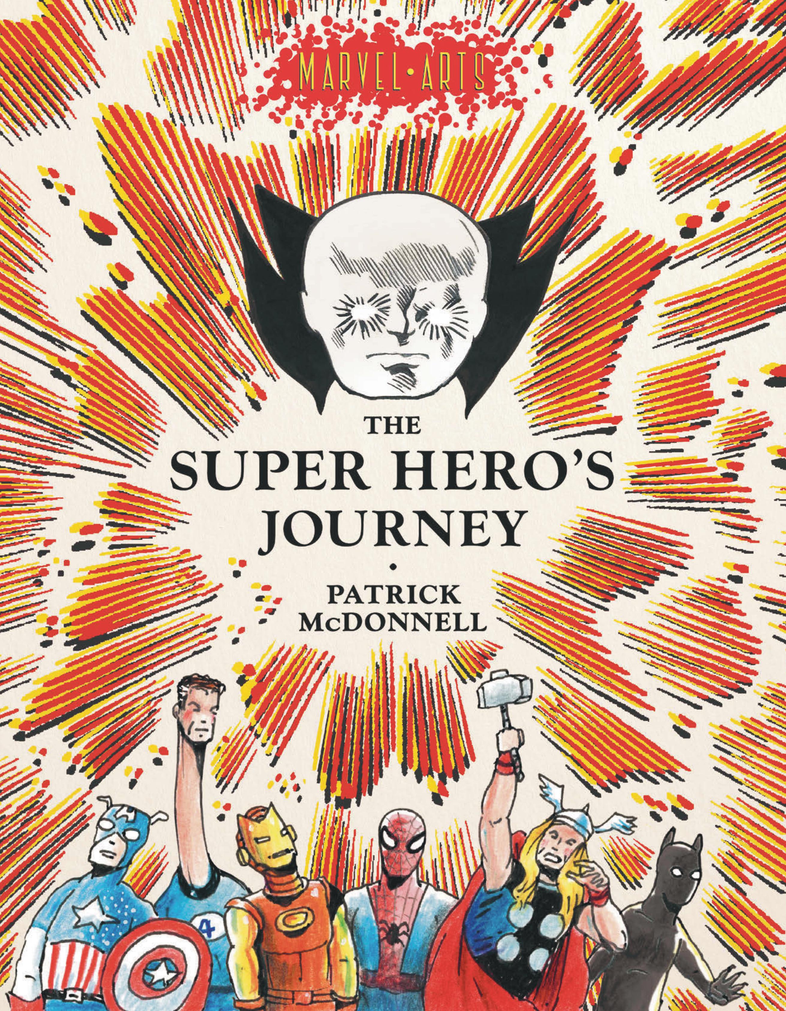 Konst från Superhjältarnas resa