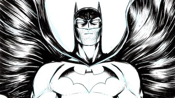 Arte original da capa do Batman Universe