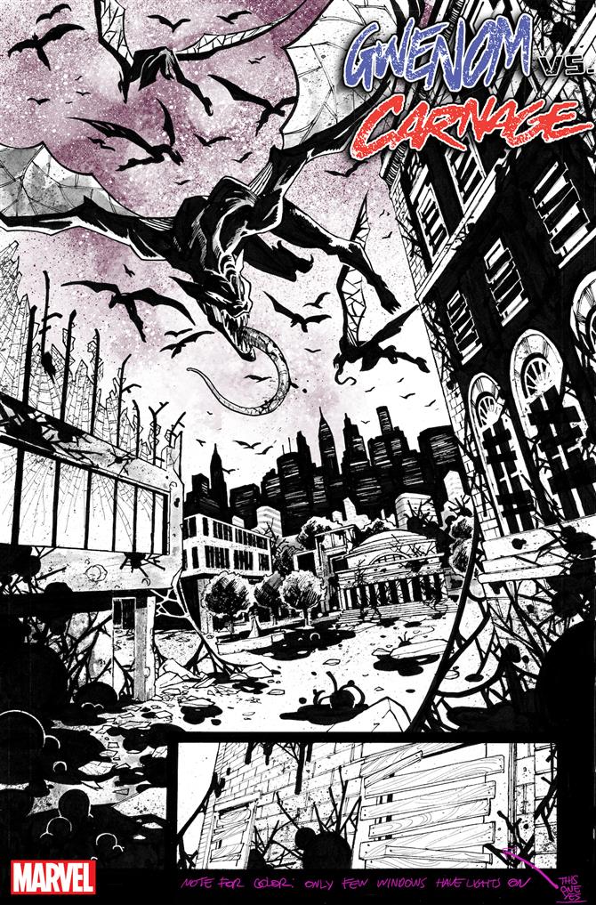 Page de King in Black: Gwenom Vs. Carnage # 1
