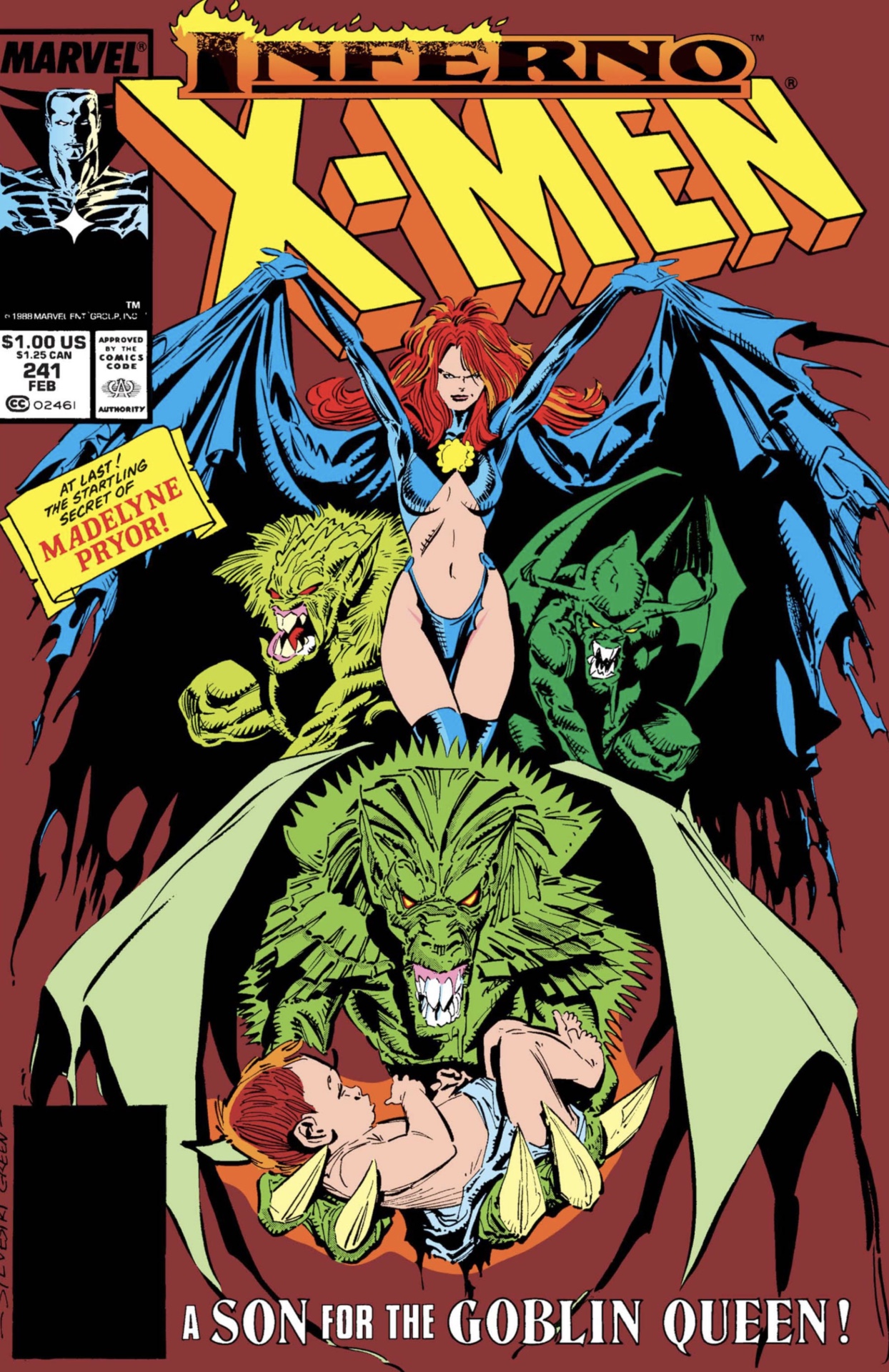 Uncanny X-Men #241 couverture