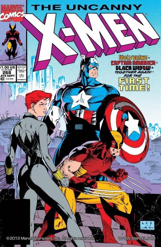 Unheimliches X-Men # 268 Cover