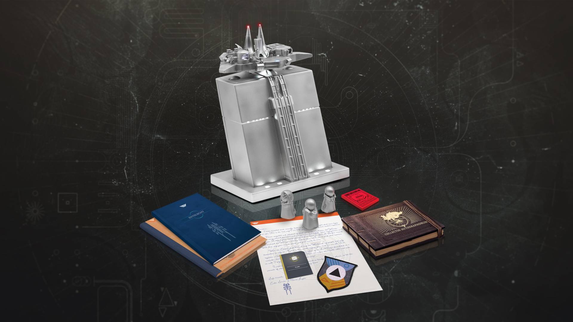 Destiny 2 The Final Shape présente la tour et les livres de l'édition collector bungie image