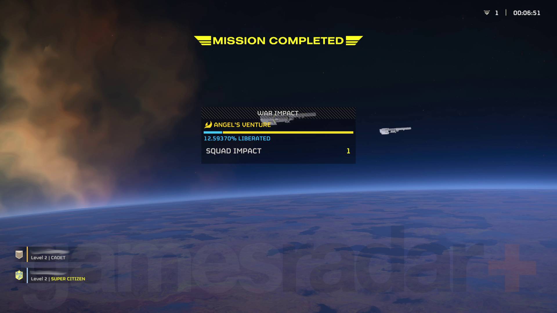 Impact de l'escouade Helldivers 2 liberate planets à la fin de la mission