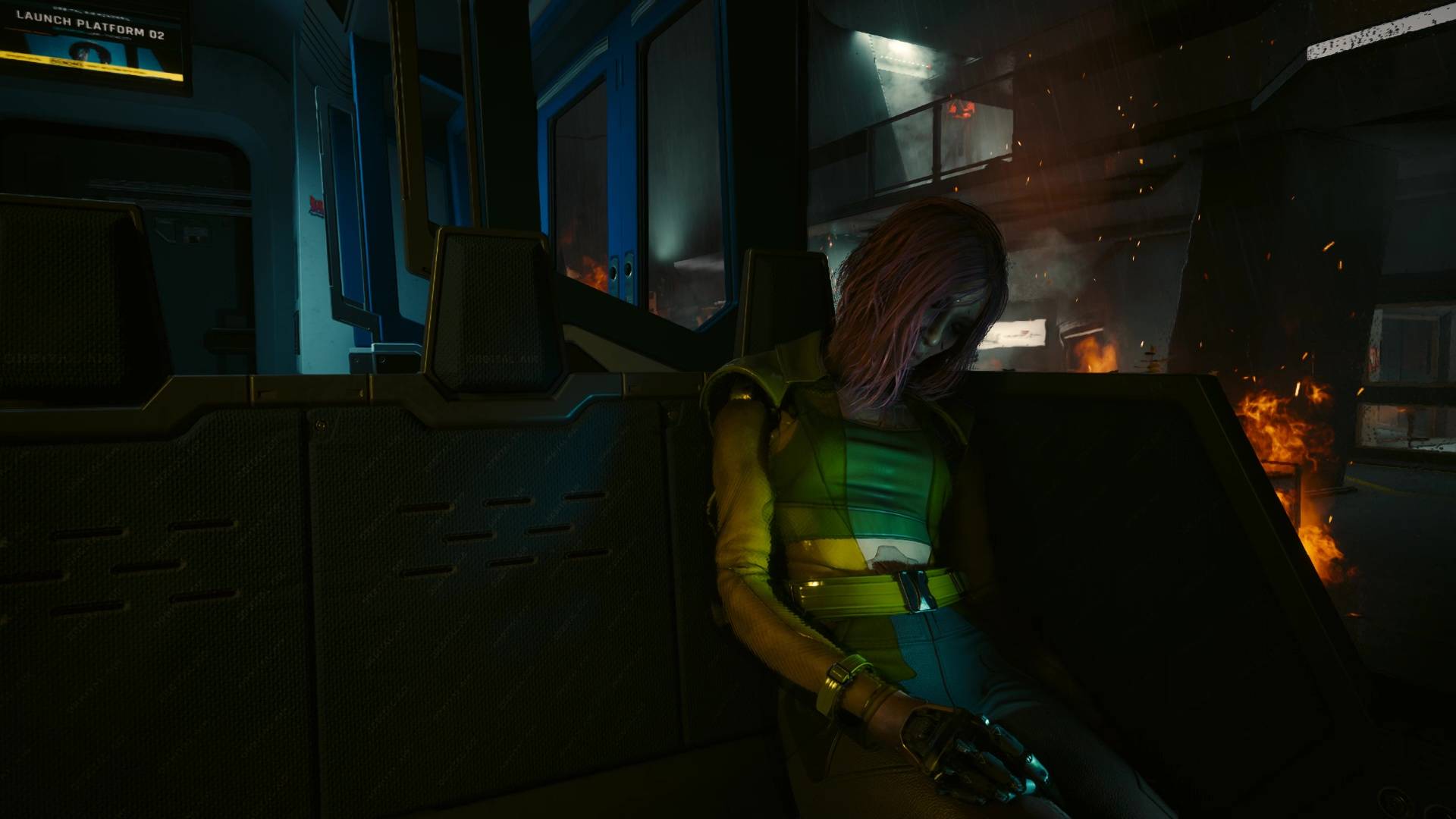 Cyberpunk 2077 Epäilyttävä matkustaja