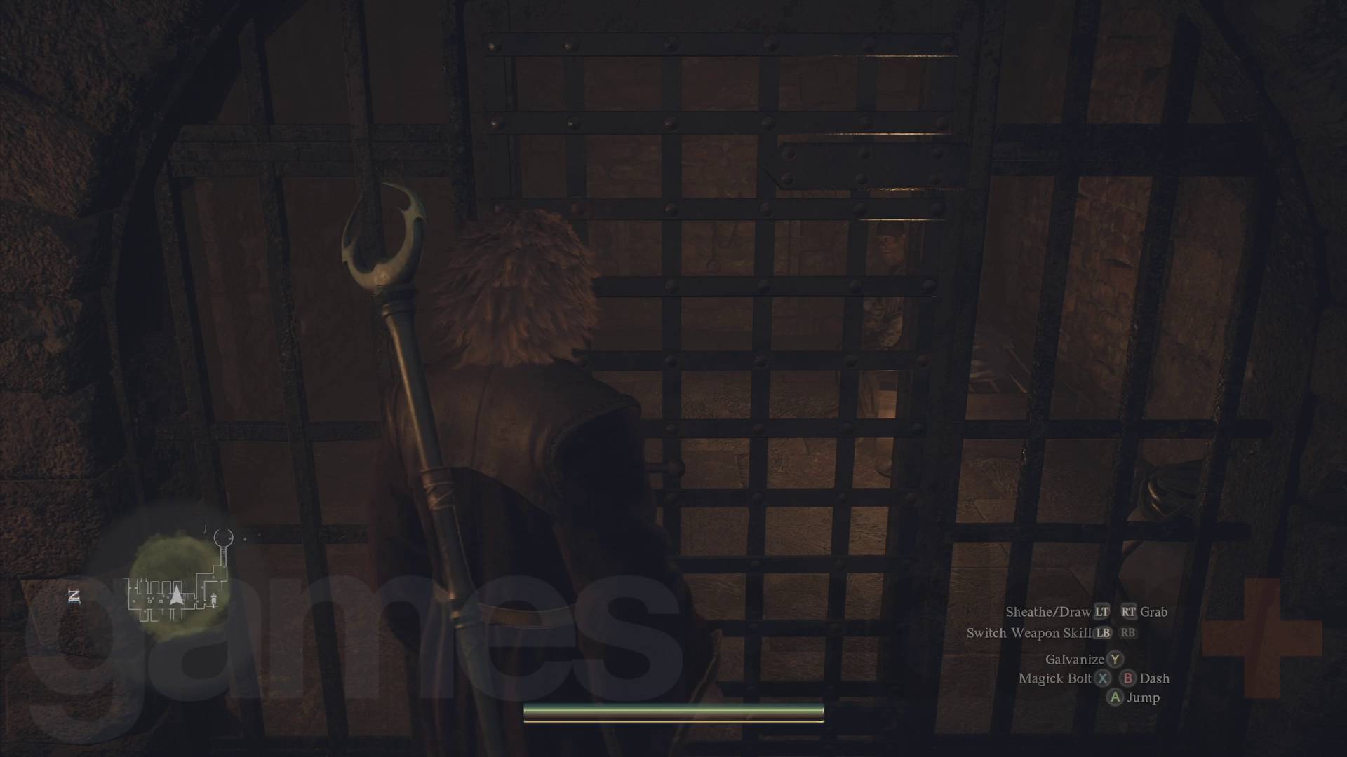 ドラゴンズドグマ2「檻の中の判官ワルダル」監獄の独房で塀の中にいる