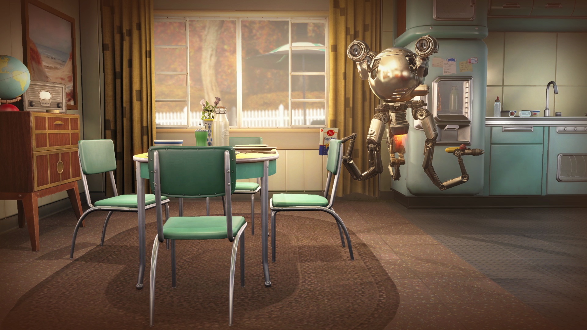 Úvodní obrazovka Falloutu 4