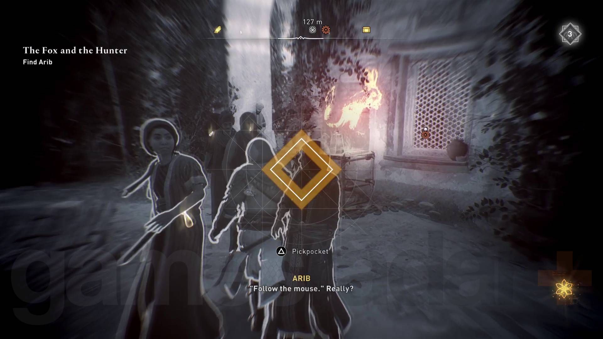 Assassin's Creed Mirage astuces pickpocket quick-time-event