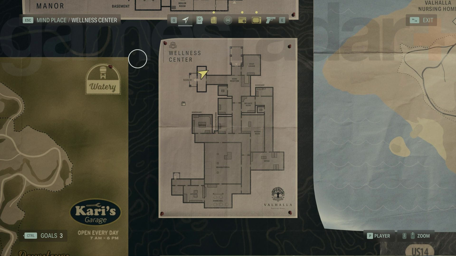 Alan Wake 2 mapy