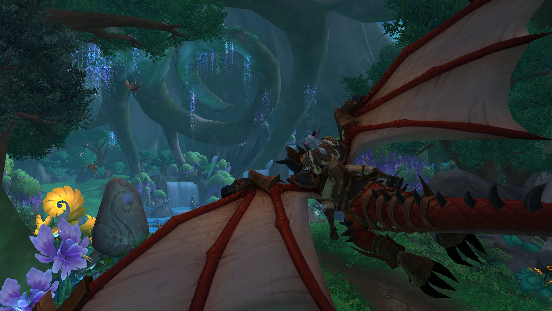 World of Warcraft Vuelo de dragones