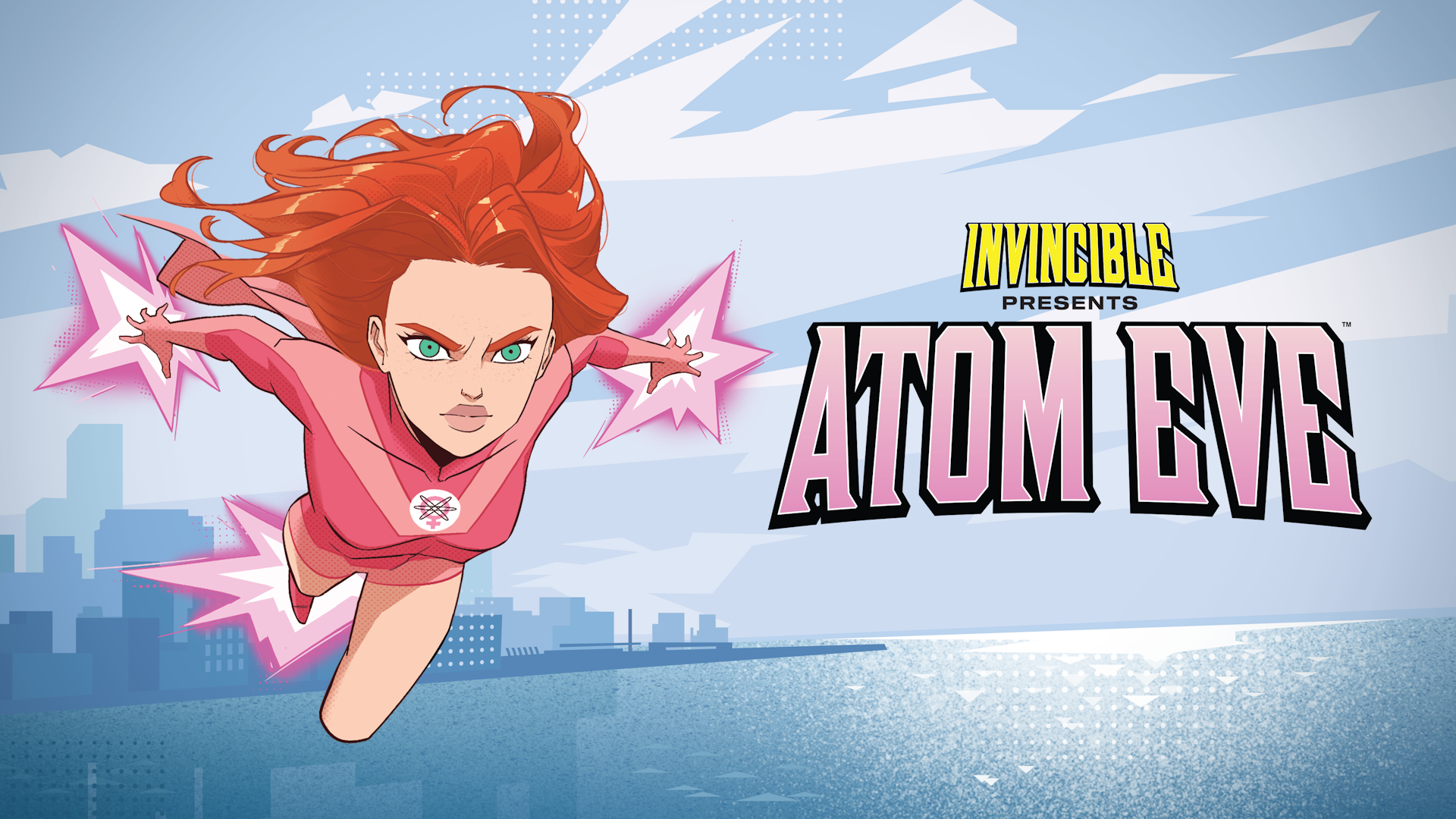 Ключевой арт из видеоигры Invincible Presents: Atom Eve