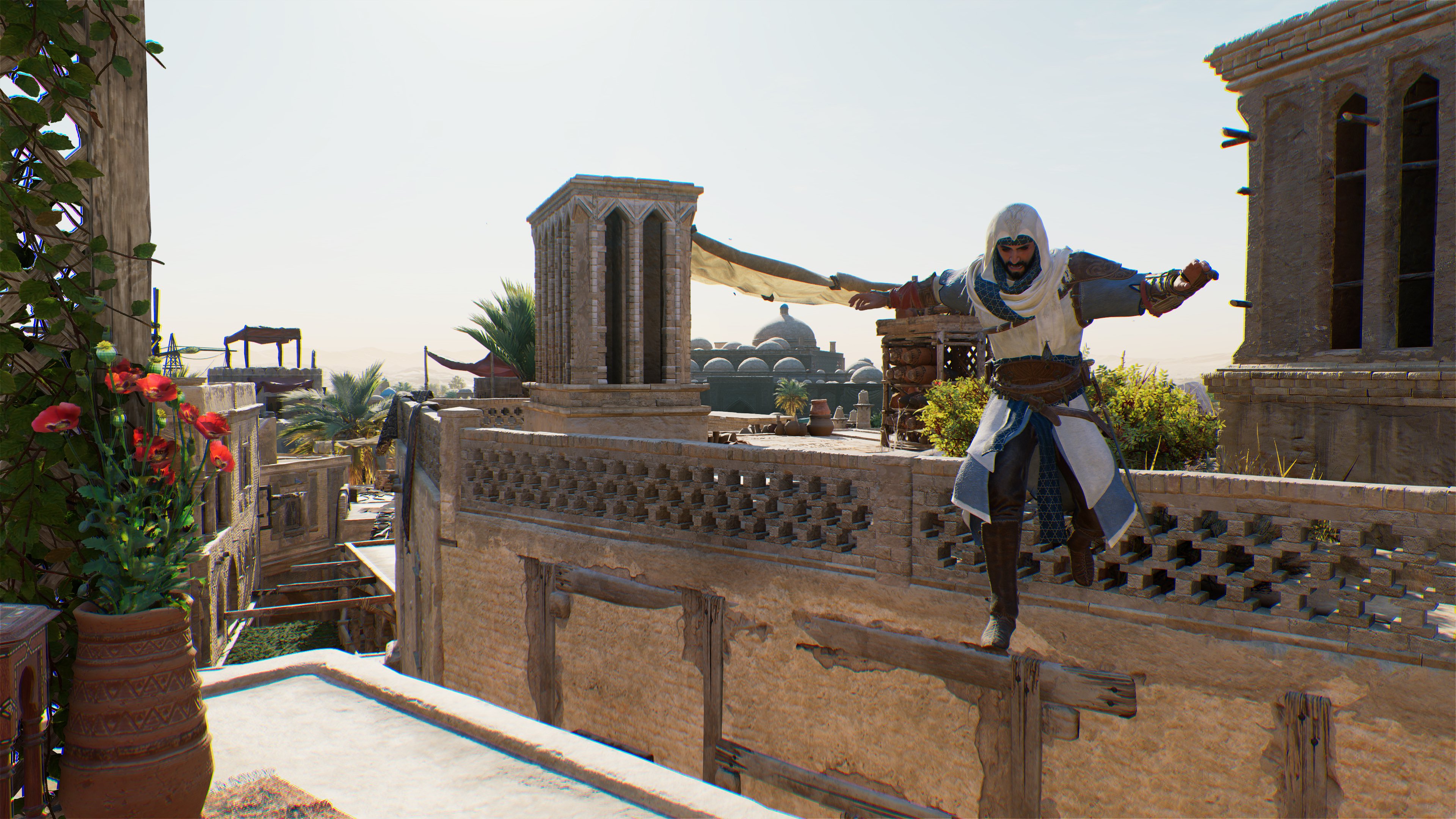 القفز عبر أسطح المنازل في Assassin's Creed Mirage