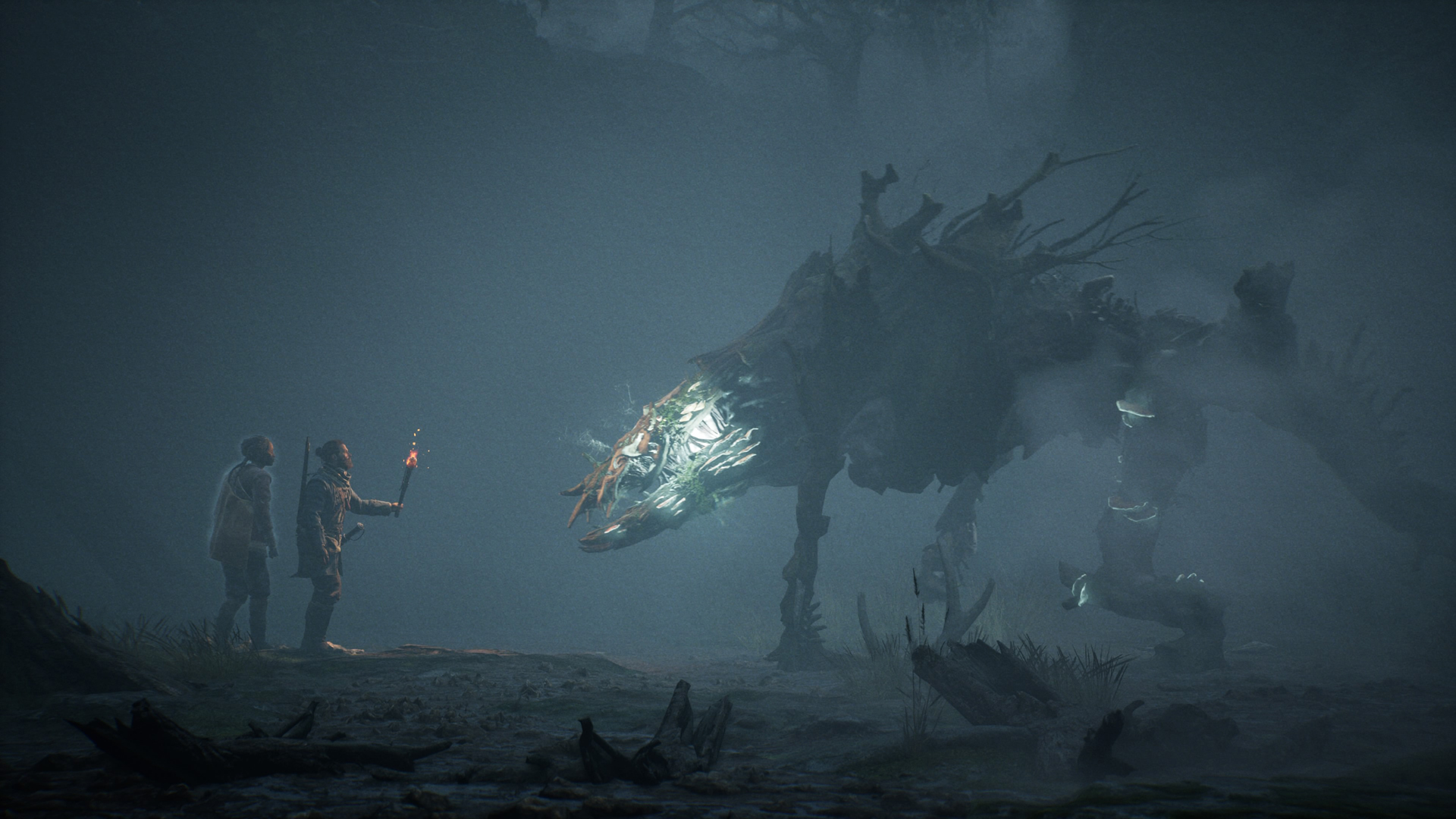 Снимок экрана Banishers: Ghosts of New Eden сделан на PS5