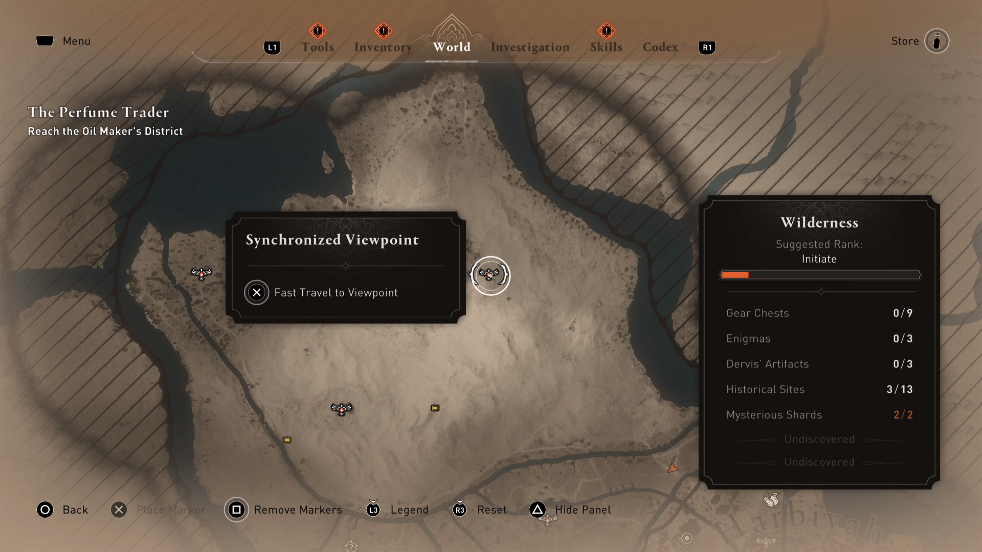 Găsirea armurii și armelor secrete în Assassin's Creed Mirage