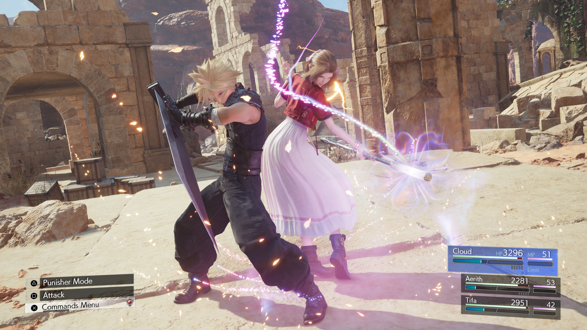 Final Fantasy 7 Rebirth - snímek obrazovky