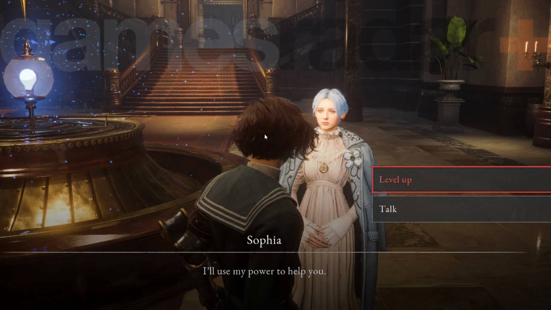 Lies of P Sophia subir de nivel