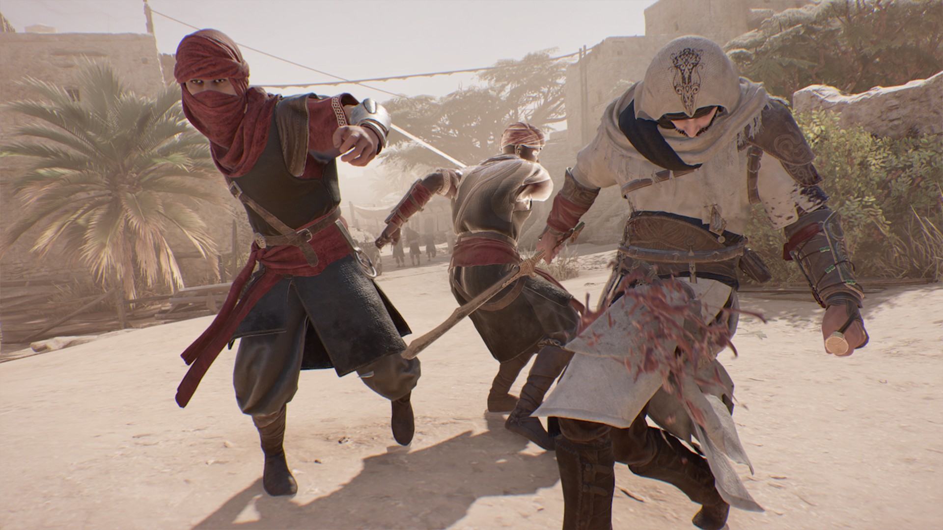 Assassin's Creed Mirage Basim in gevecht