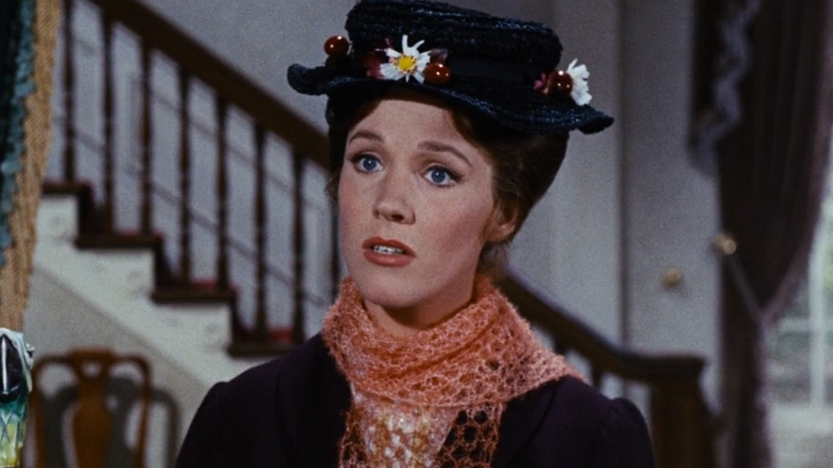 Julie Andrews ve filmu Mary Poppins