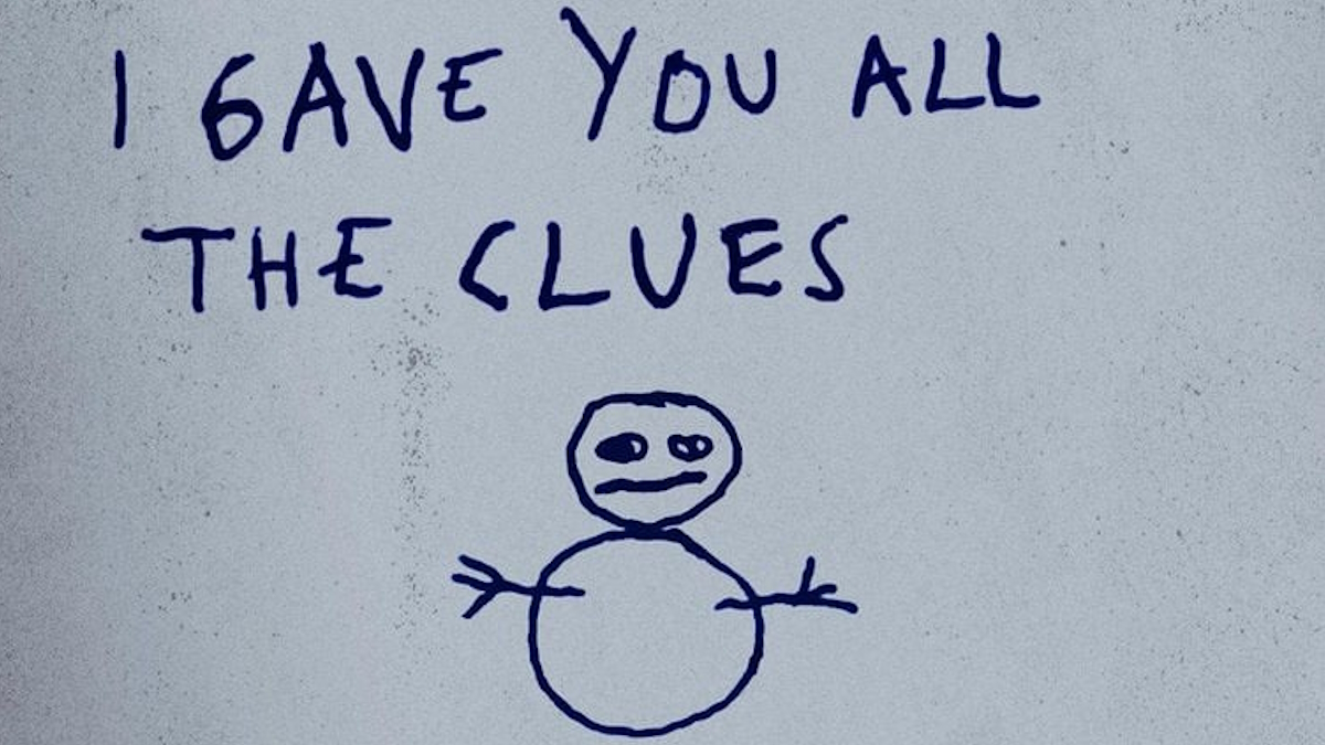 ملصق فيلم لرجل الثلج