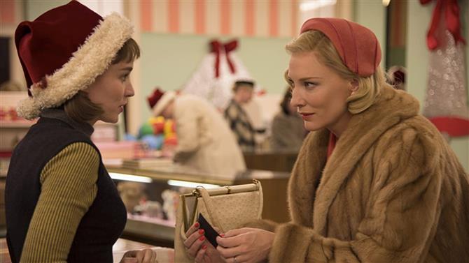 Rooney Mara en Cate Blanchett in Carol